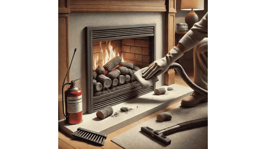 Cleaning Gas Fireplace Logs in Simple and Easy Ways