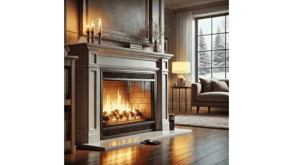 Leaving pilot light on gas fireplace