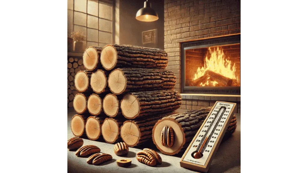 pecan wood benefits and drawbacks for fireplace
