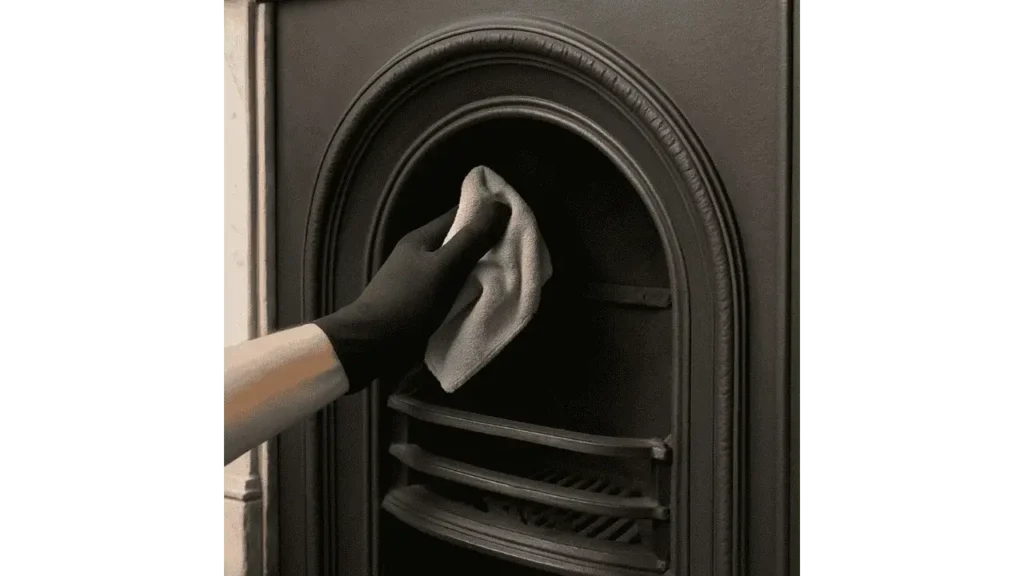 How to Clean a Cast Iron Fireplace.