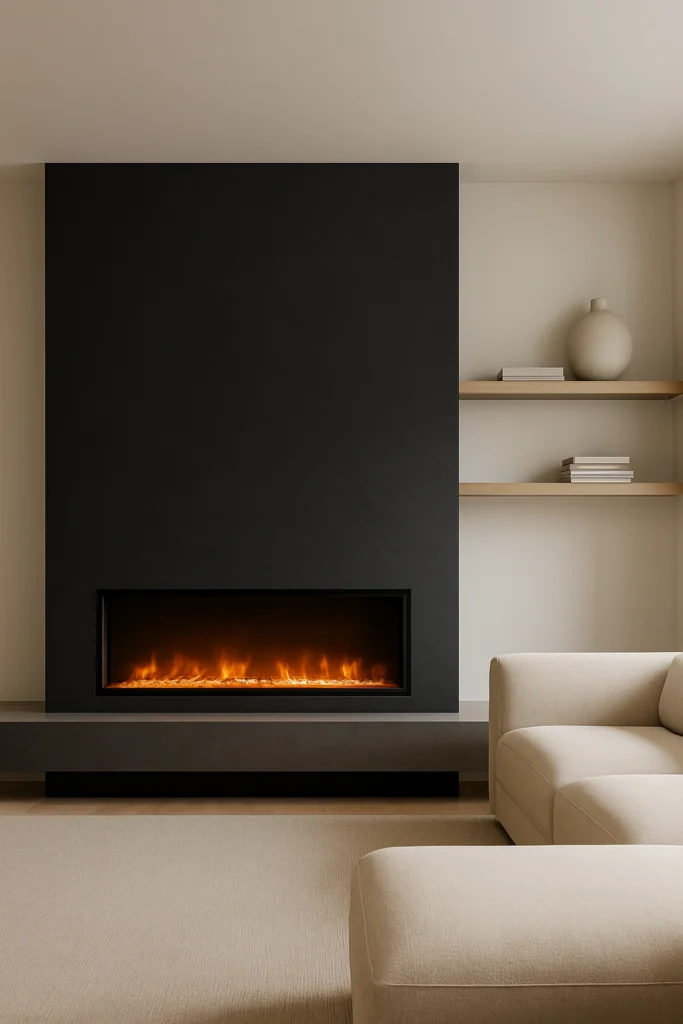 Built-In Wall Fireplace