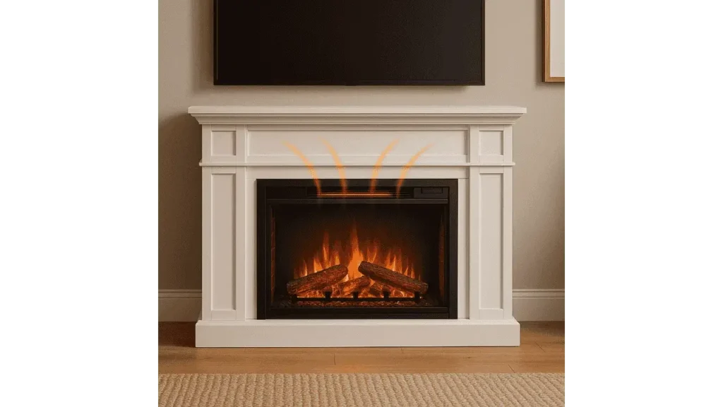 Do Electric Fireplaces Give Off Heat.