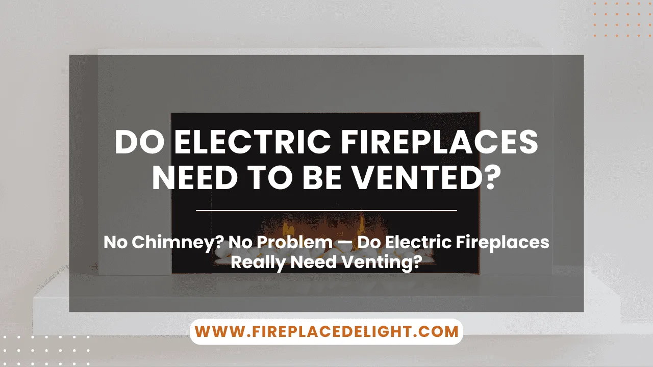 Do Electric Fireplaces Need to Be Vented