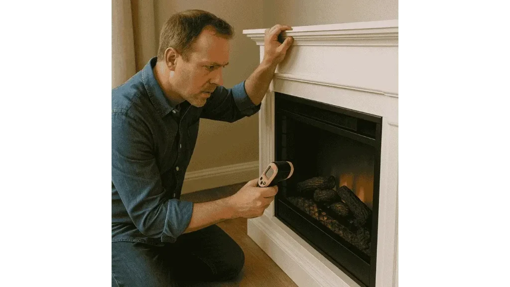 How to Fix an Electric Fireplace That’s Not Producing Heat.