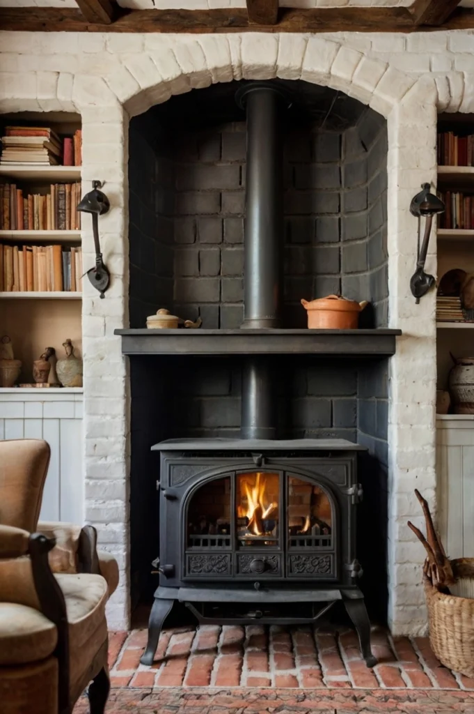 Traditional Cast Iron Gas Stove