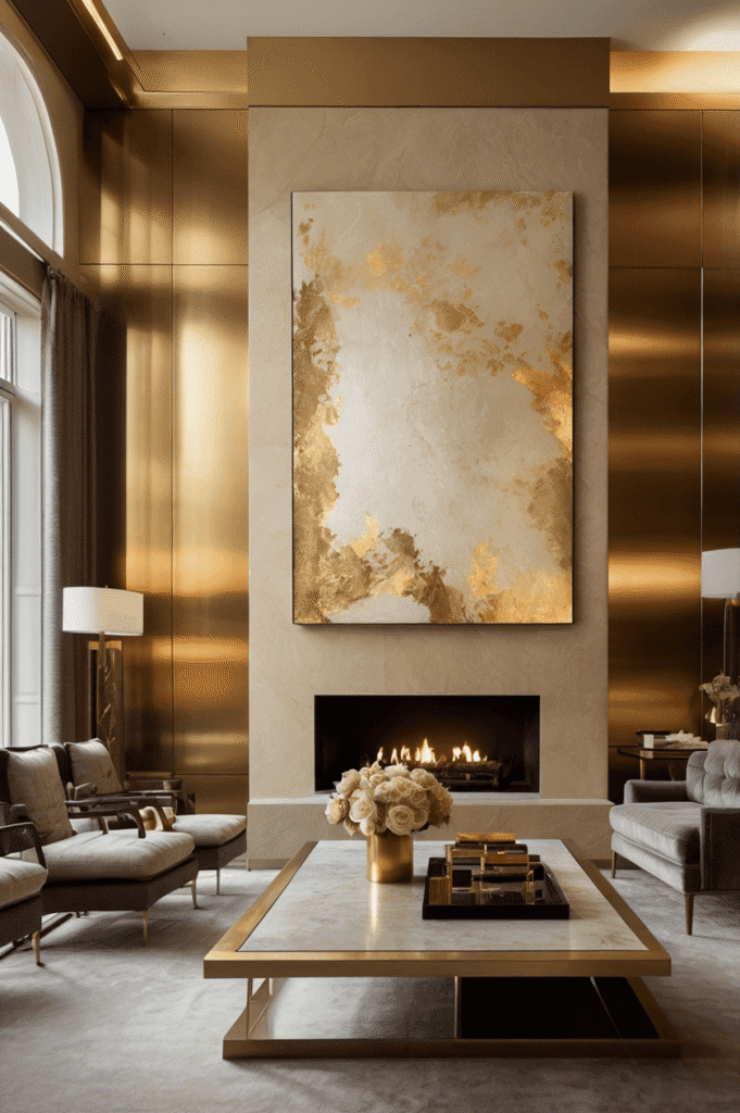 Metallic Venetian-Plaster Sheen