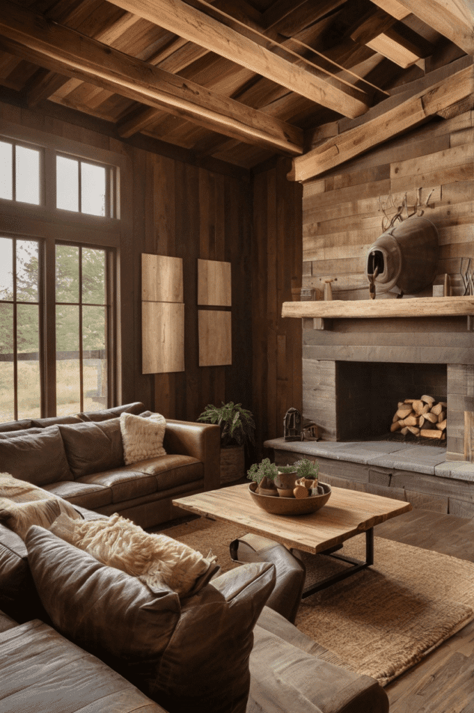 Reclaimed-Barn-Wood Surround