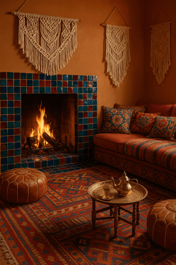 Boho Moroccan Zellige Border