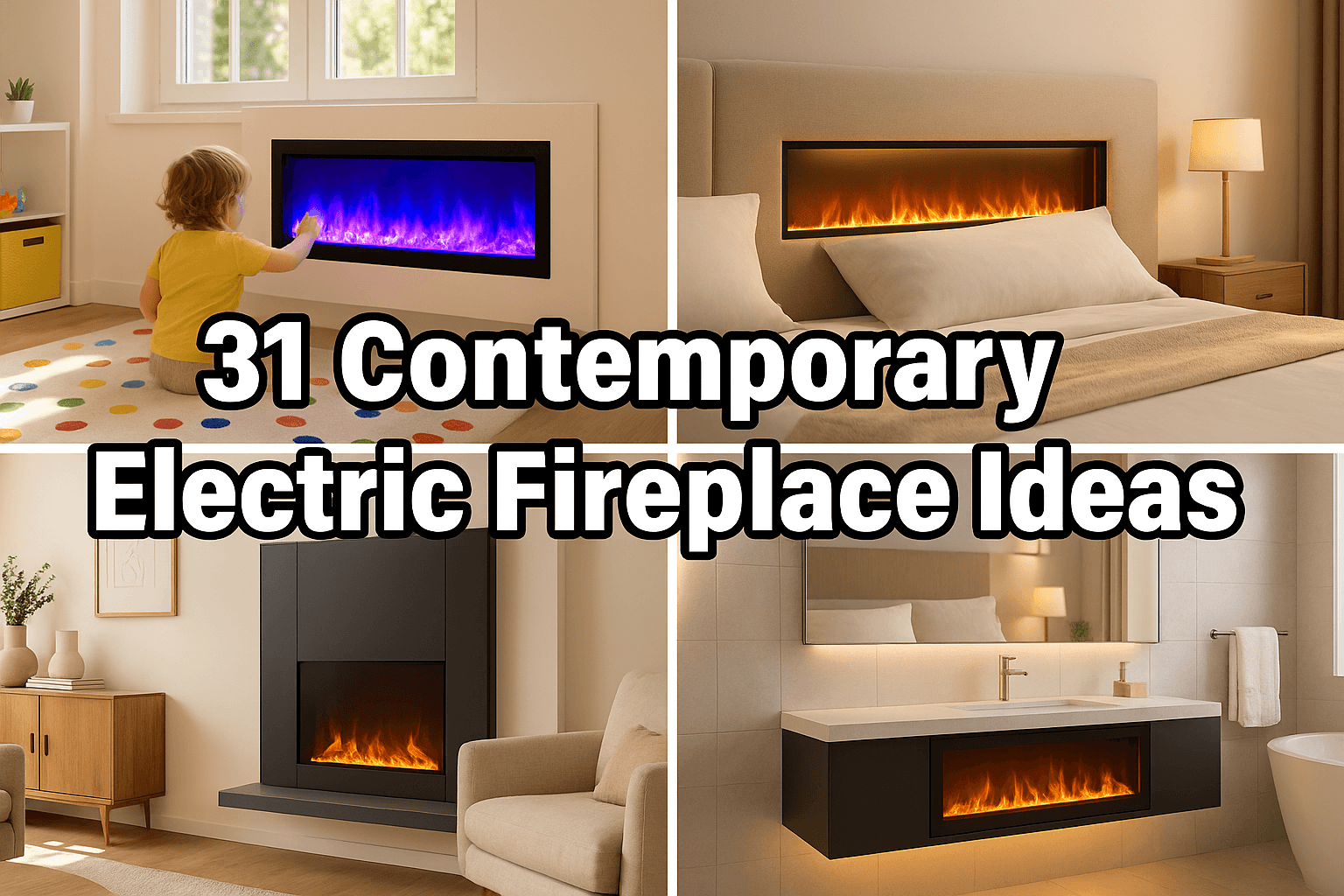 31 Electric Fireplace Ideas