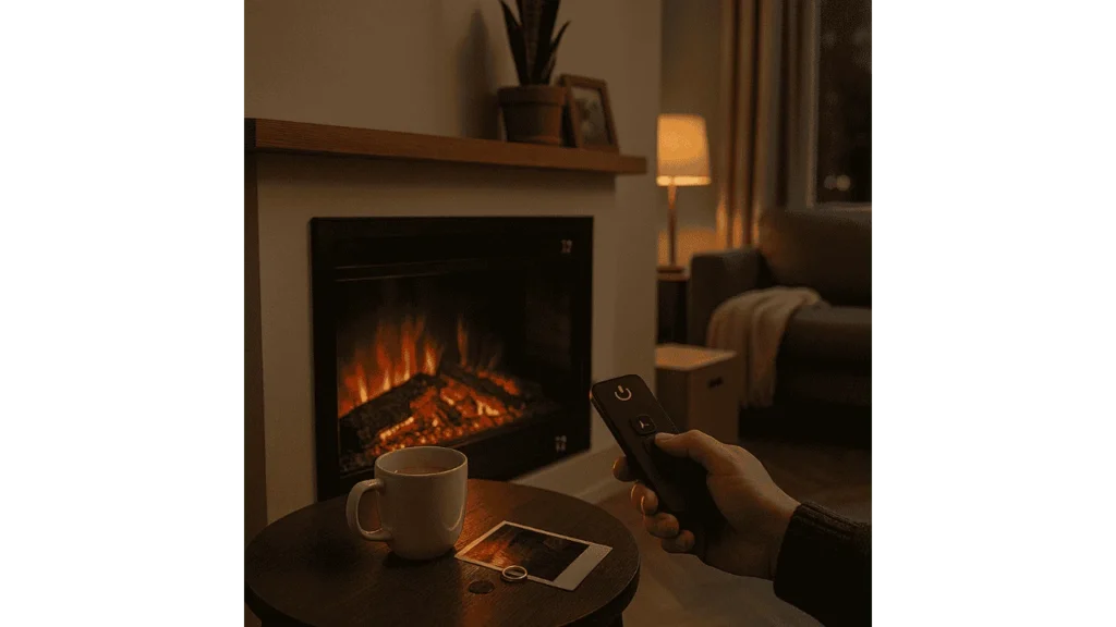 How to Use an Electric Fireplace.