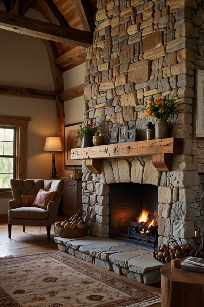 Natural Stone Hearth