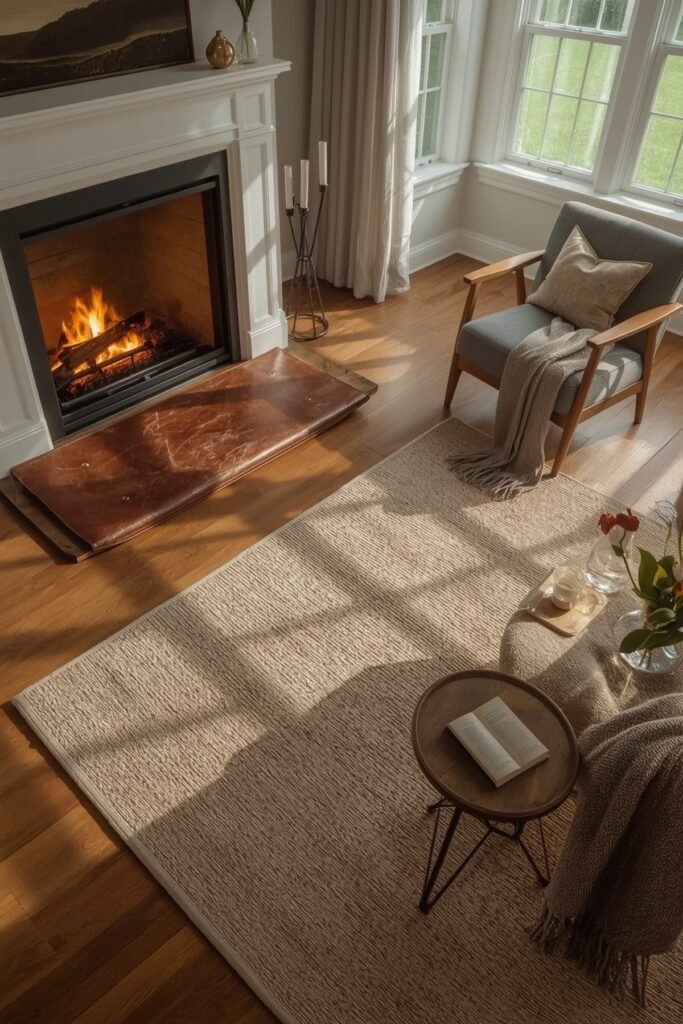 Fold-Over Leather Cushion Pad (Gas/Electric)