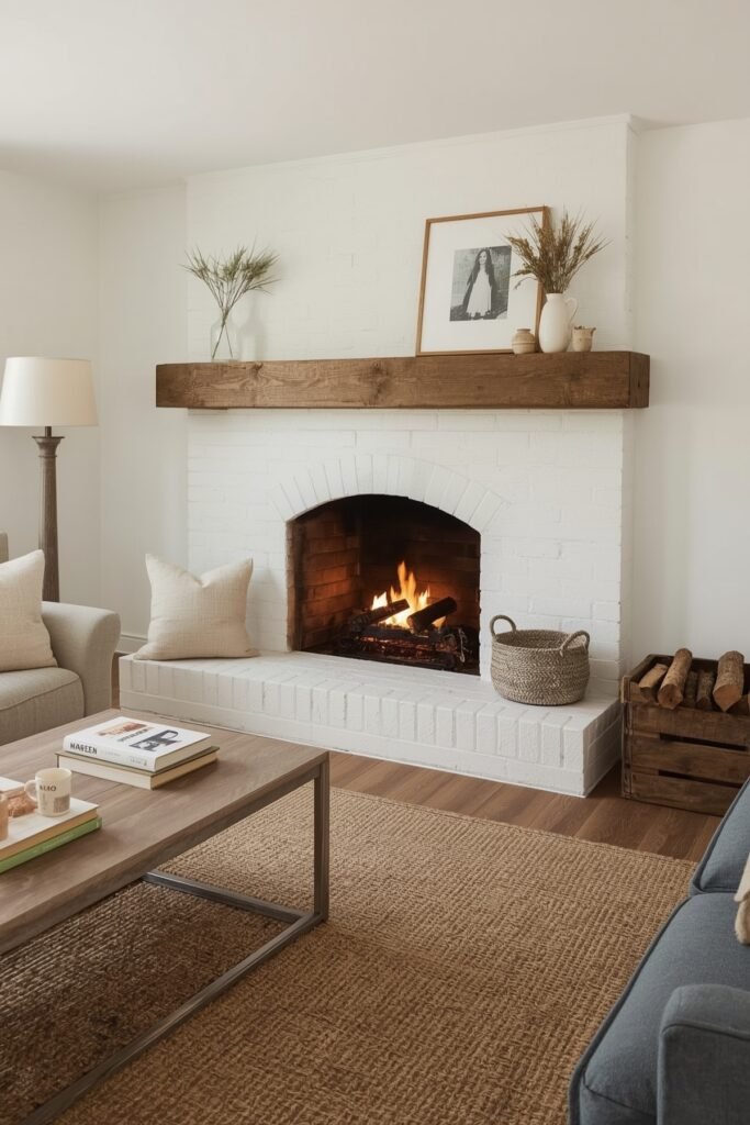 Matte Chalky White Thin Brick
