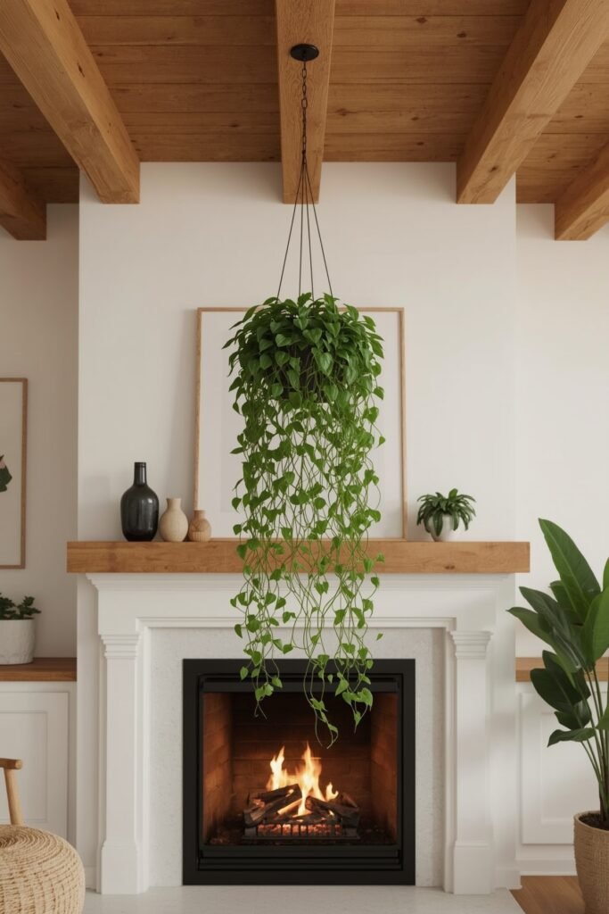 Ceiling-Mounted Plant Hanger