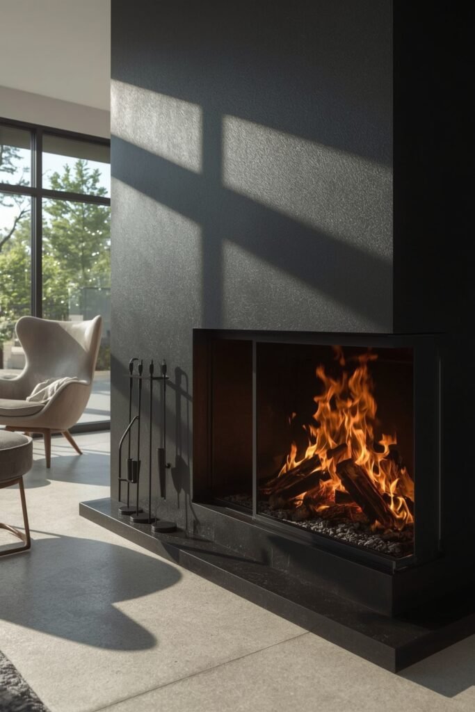 Pivoting Steel Hearth Shutters