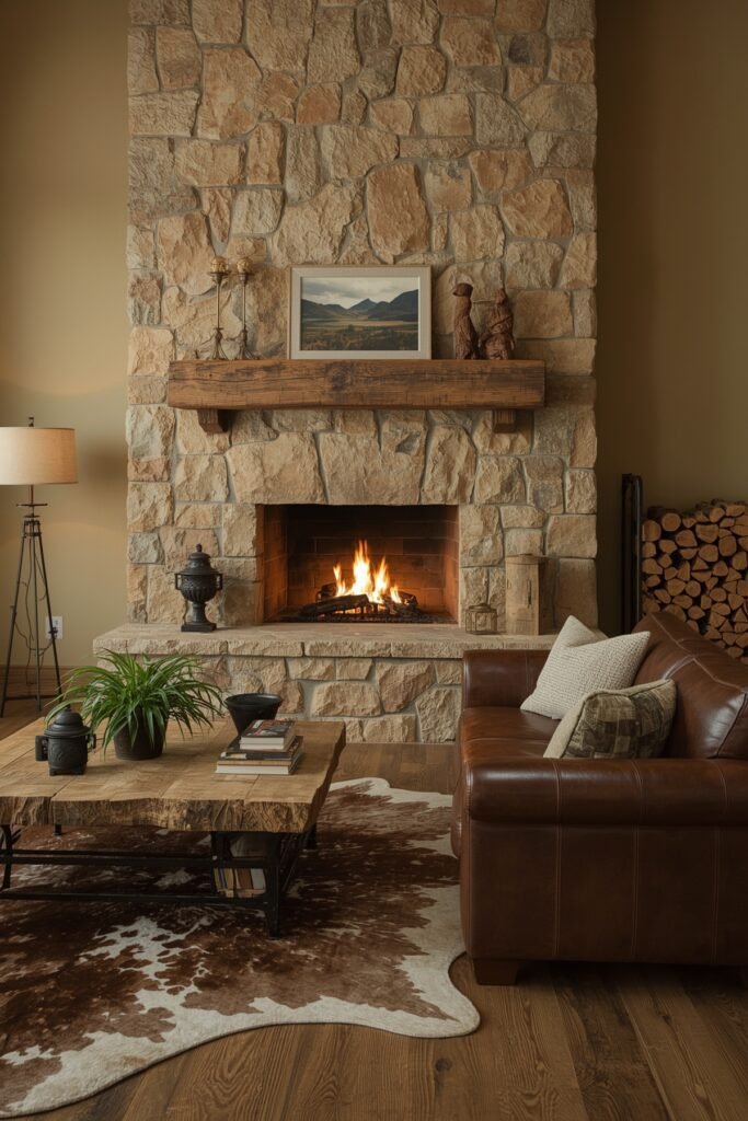 Split-Face Quartzite Ledger