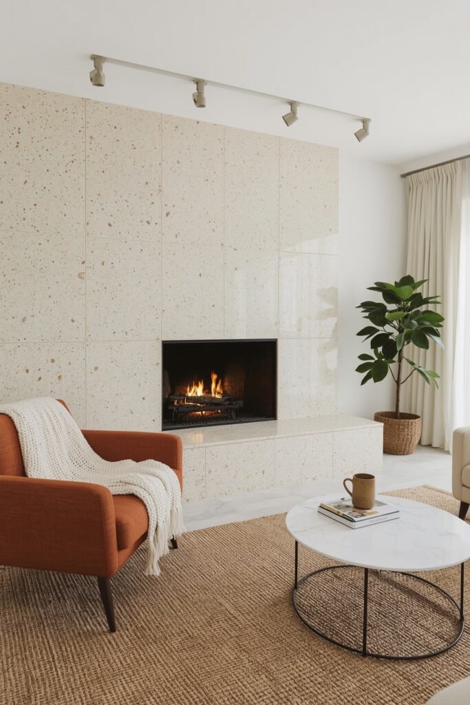 Oversized Terrazzo Speckle Slabs