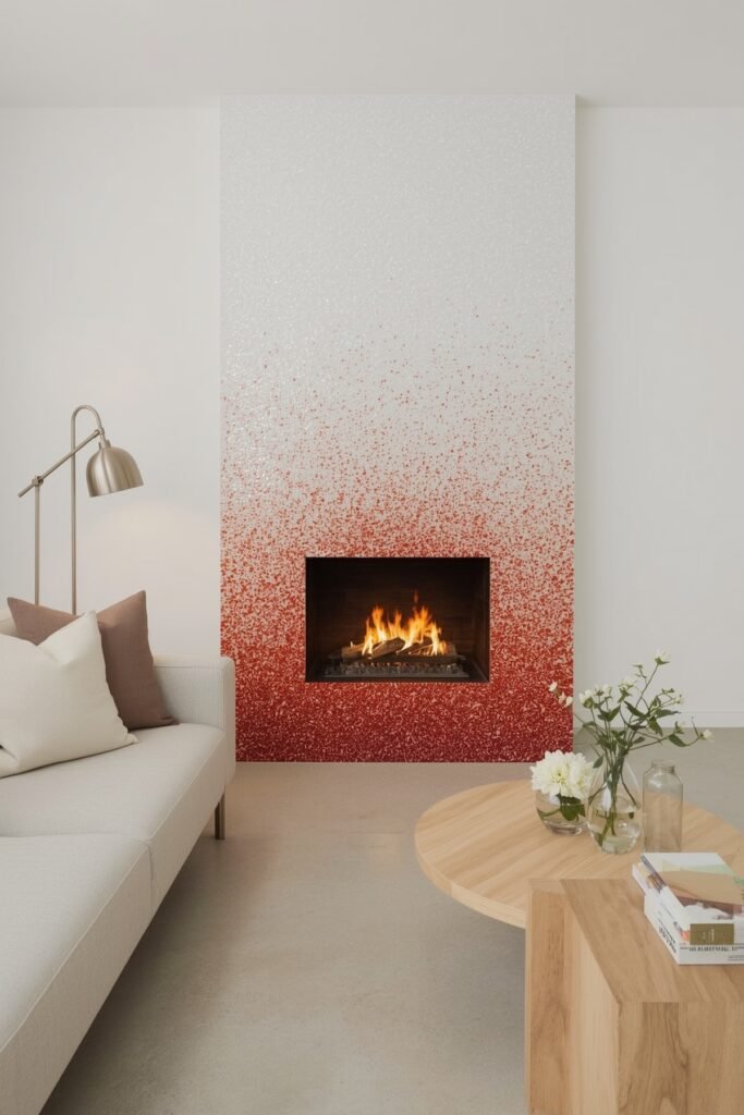 Recycled Glass Mosaic Gradient