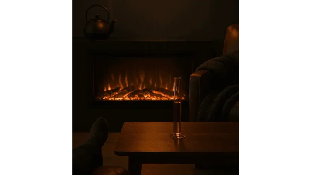 how much heat does an electric fireplace produce.