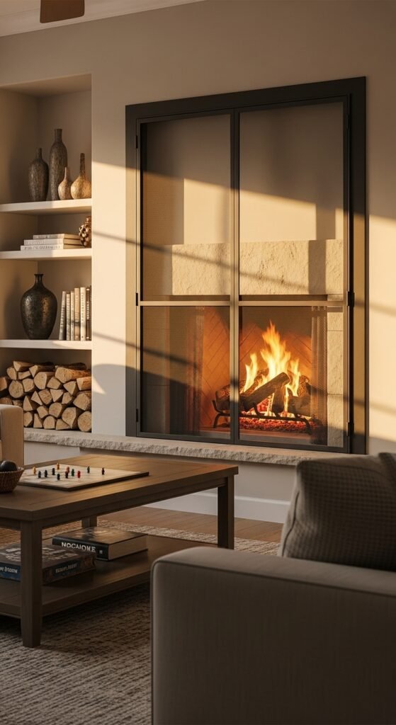 Mesh Screen Glass Doors