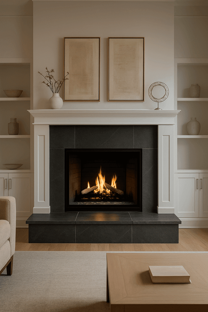 Stunning Slate Hearth