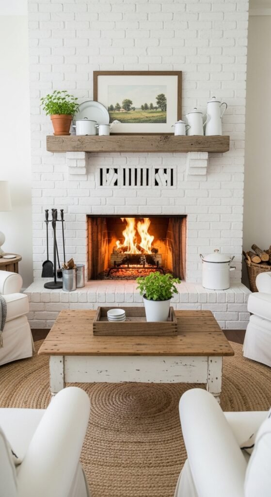Farmhouse Fresh: Rustic White Charm