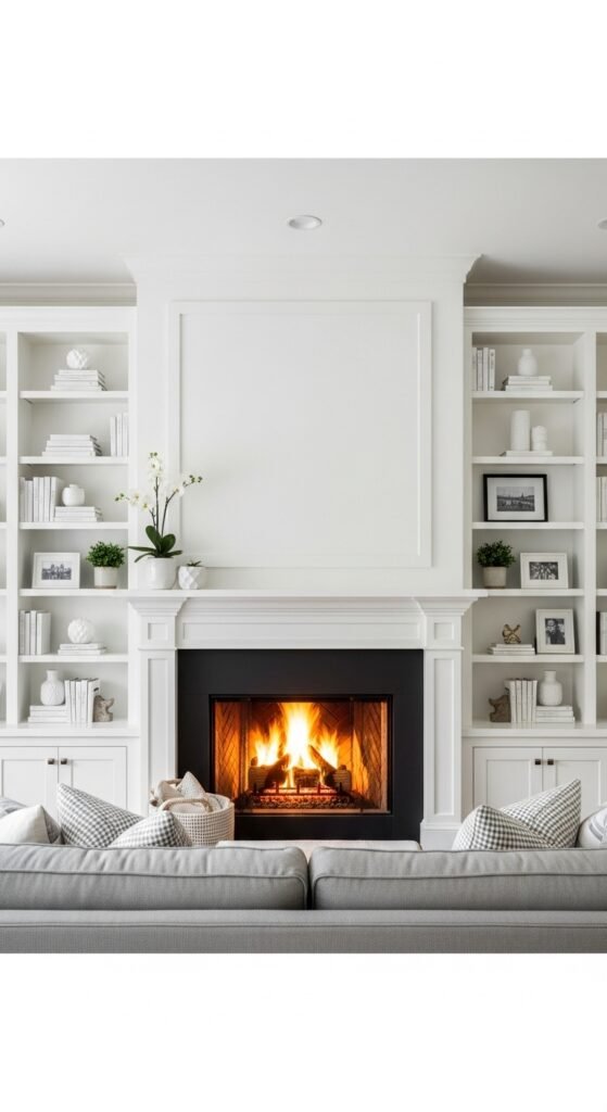 Built-in Bookshelves: Integrated Design