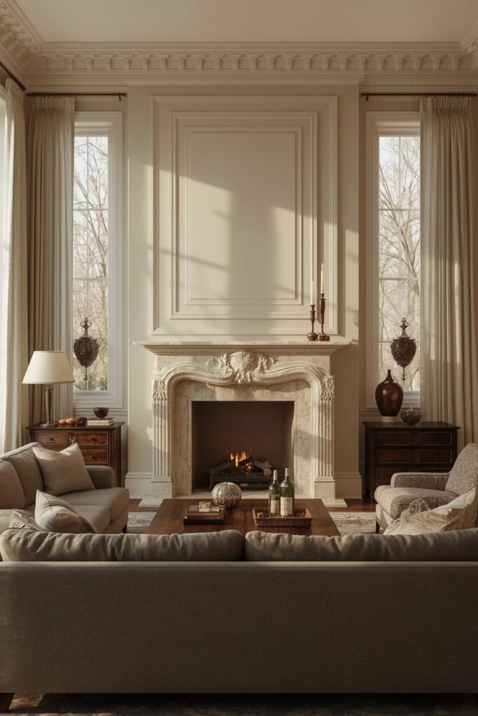 Bolection-Style Cast Stone Frame
