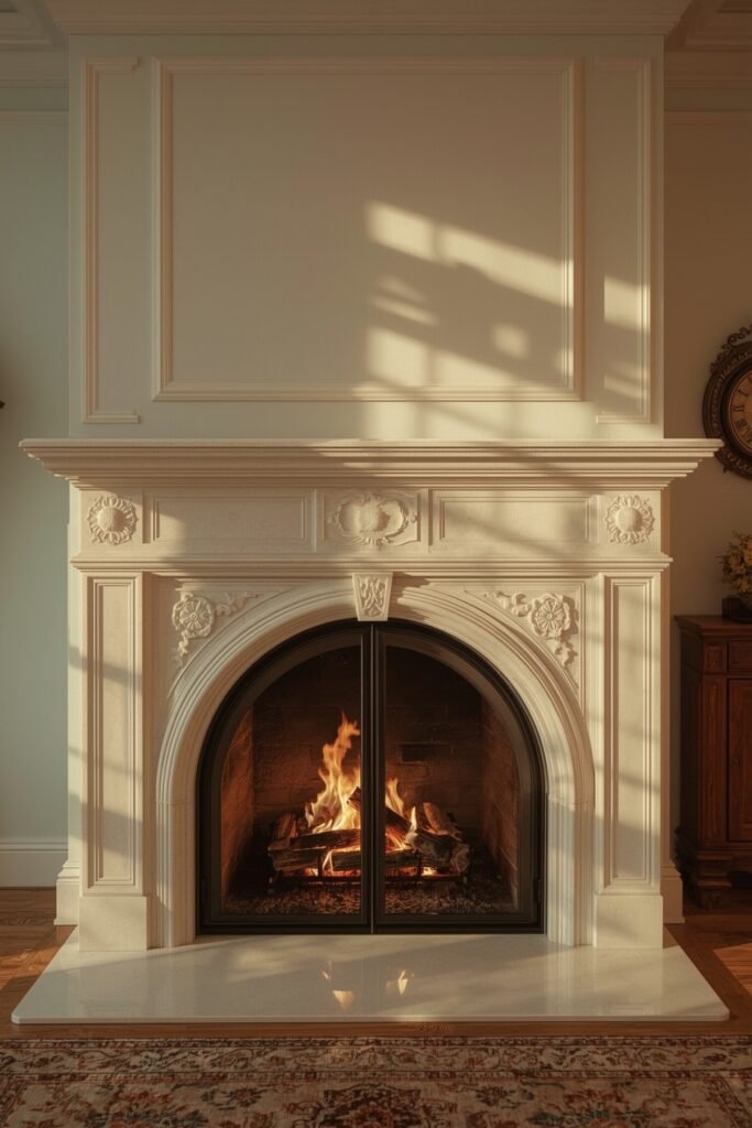 Arched Glass Doors