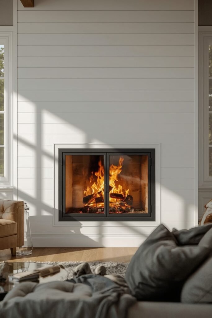 Rectangle Frame Glass Doors