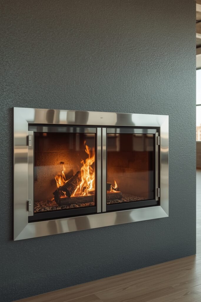 Stainless Steel Glass Doors