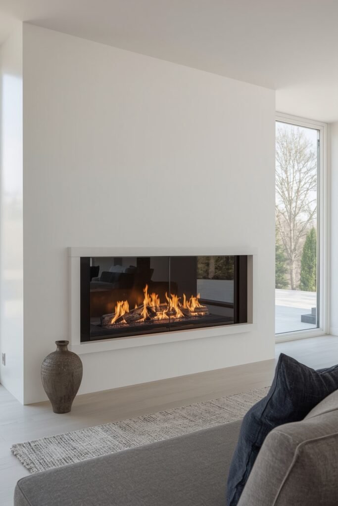 Contemporary Flat Glass Doors