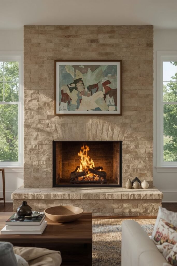 Painted Mortar‑Overlay Finish