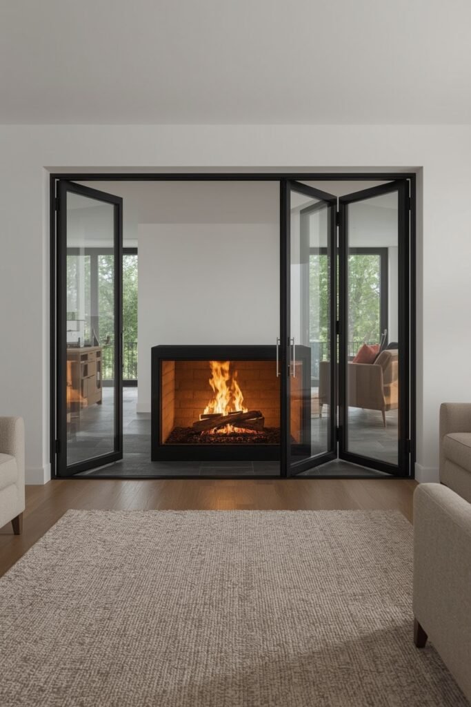 Bi-Fold Glass Doors
