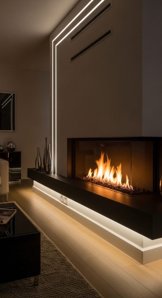 Modern LED Channel Lighting: Sleek Lines