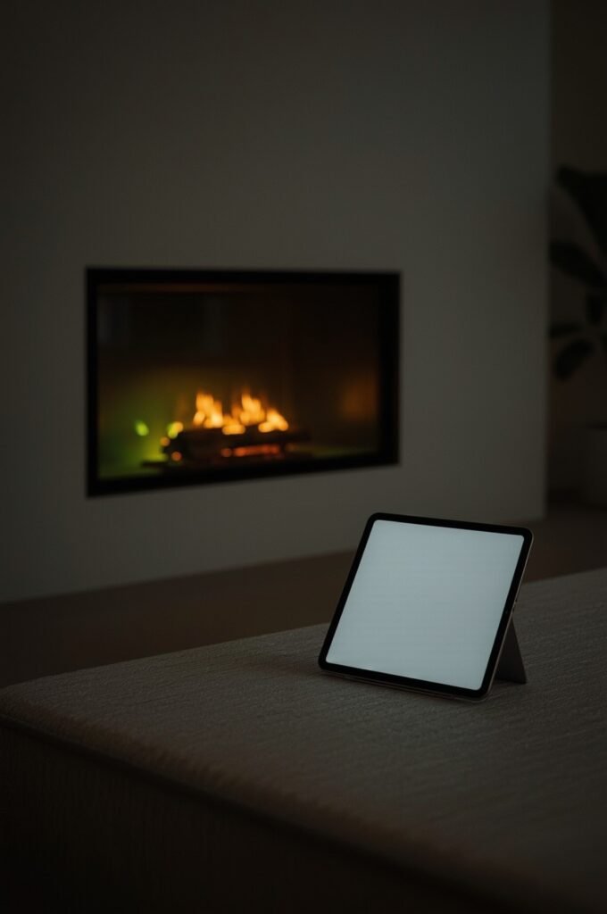 Integrated Fireplace Lighting Systems: Smart Control