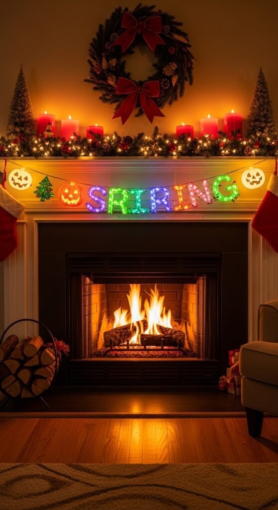 Festive Seasonal Lighting: Holiday Cheer