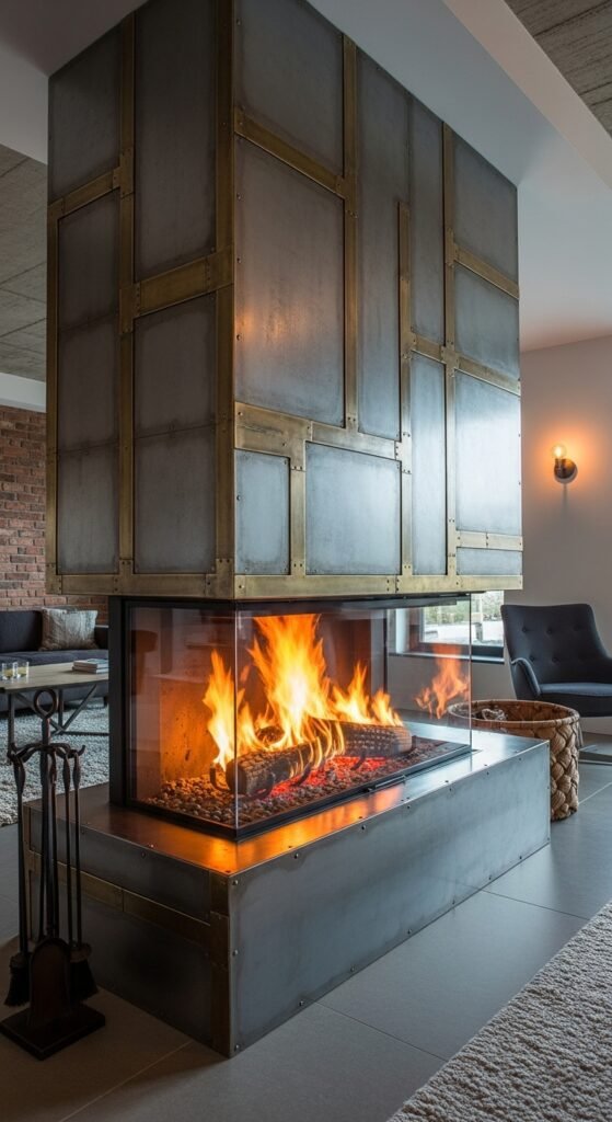 Introduce Industrial Chic with Metal Accents