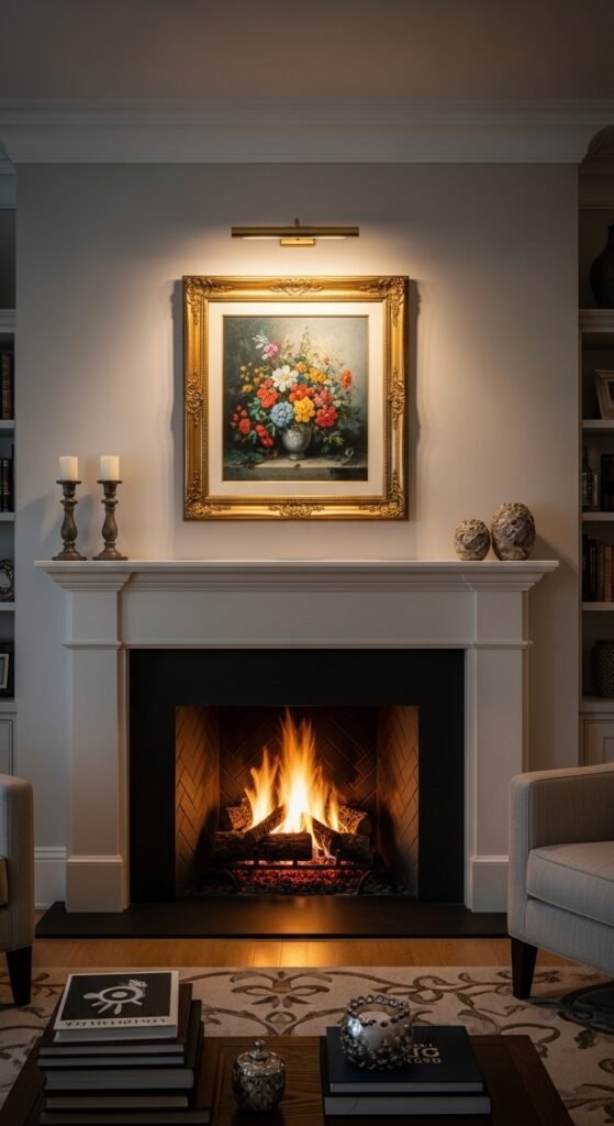 Artistic Picture Lights: Highlighted Masterpieces